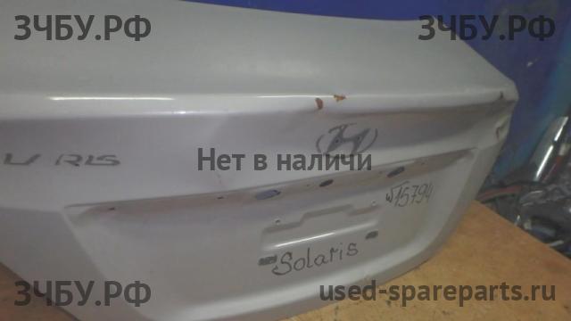 Hyundai Solaris 1 Крышка багажника
