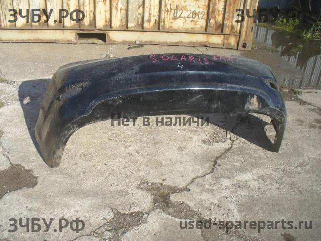 Hyundai Solaris 1 Бампер задний