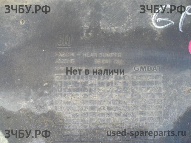 Chevrolet Cruze 1 Бампер задний