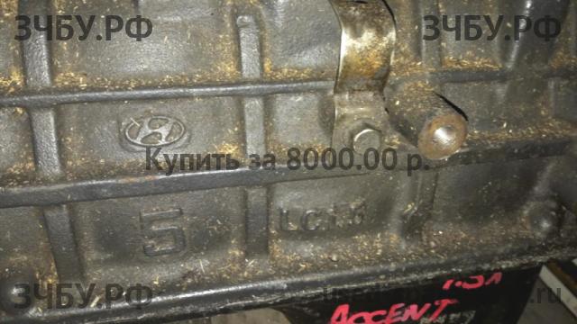 Hyundai Accent 2 Блок двигателя (блок ДВС)