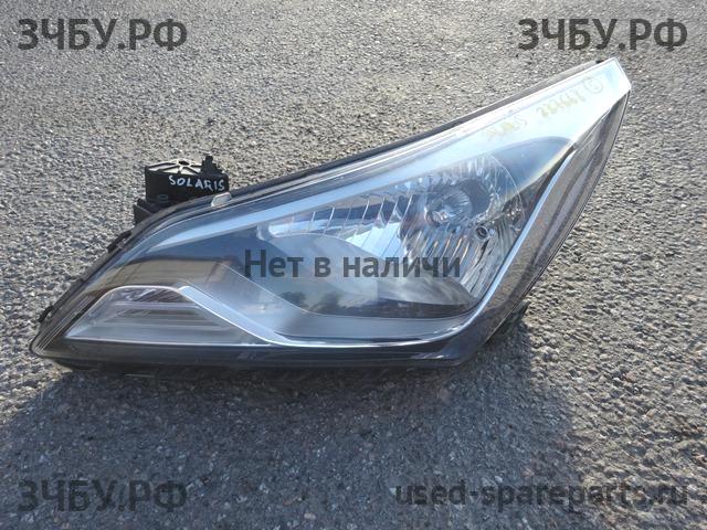 Hyundai Solaris 1 Фара левая