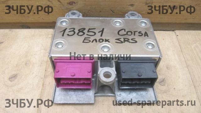 Opel Corsa D Блок управления AirBag (блок активации SRS)