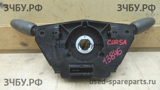 Opel Corsa D Переключатель подрулевой в сборе (c лентой SRS)