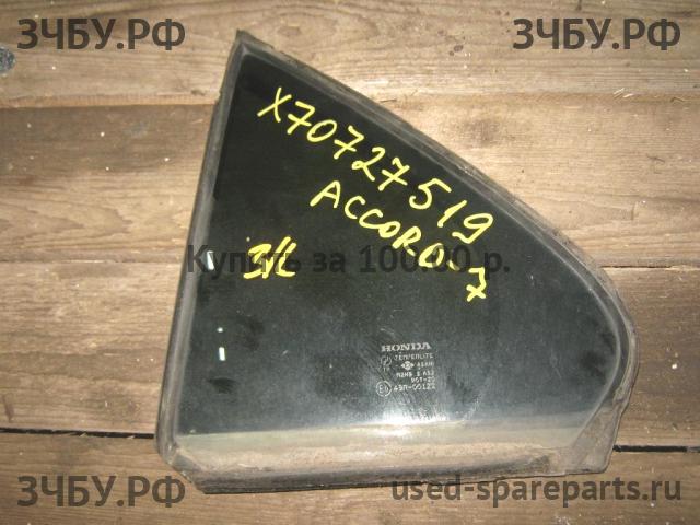 Honda Accord 7 Стекло двери задней левой (форточка)