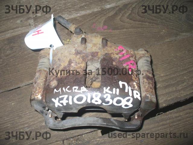 Nissan Micra K11 Суппорт передний правый (в сборе со скобой)