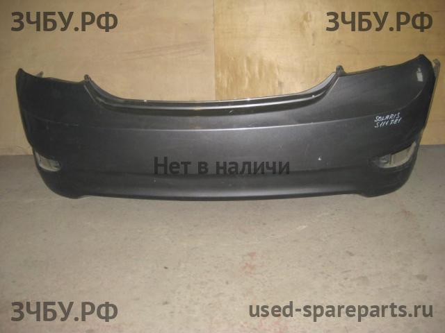 Hyundai Solaris 1 Бампер задний