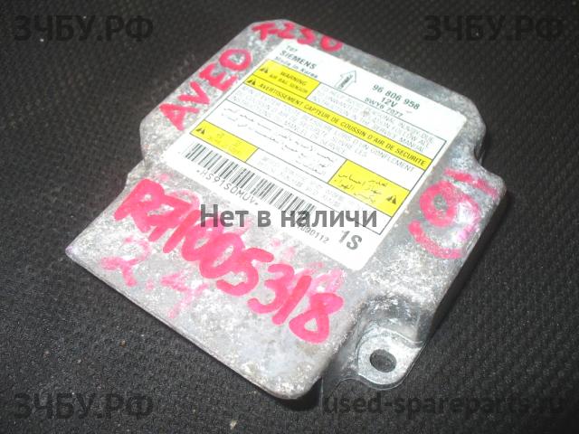 Chevrolet Aveo 2 (T250) Блок управления AirBag (блок активации SRS)