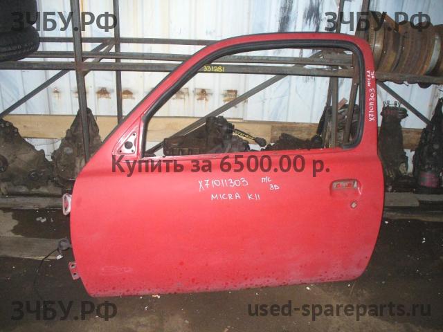 Nissan Micra K11 Дверь передняя левая