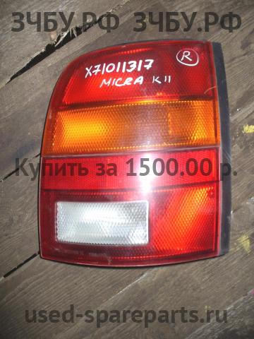 Nissan Micra K11 Фонарь правый