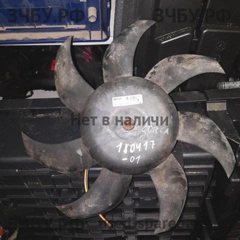 Opel Corsa D Вентилятор радиатора, диффузор