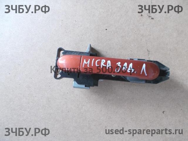 Nissan Micra K12 Ручка двери задней наружная левая