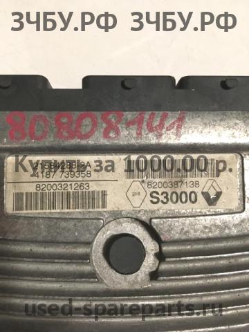 Renault Megane 2 Блок управления двигателем