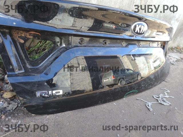 KIA Rio 4 Крышка багажника