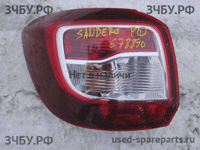 Renault Sandero 2 Фонарь левый