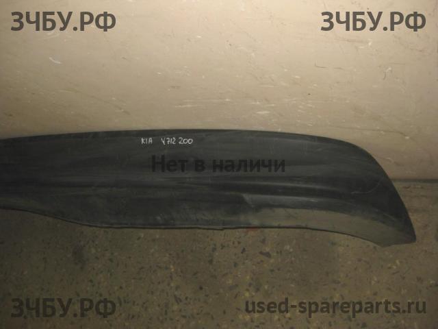KIA Rio 3 Юбка заднего бампера