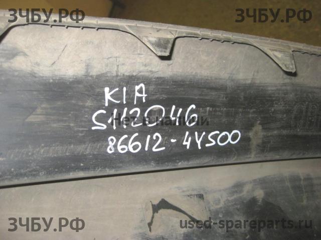 KIA Rio 3 Юбка заднего бампера