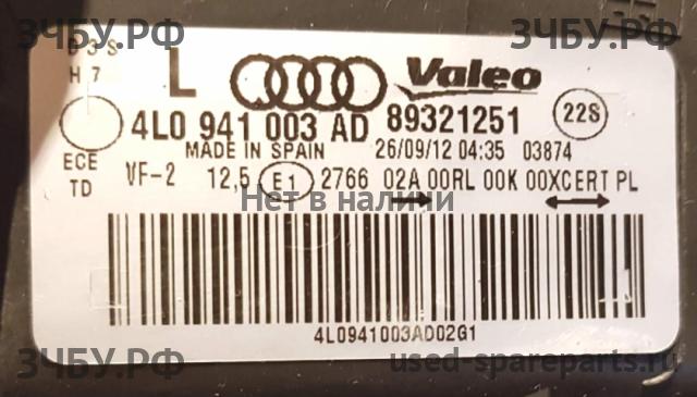 Audi Q7 [4L] Фара левая