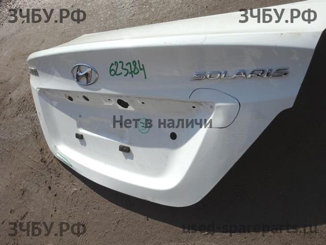 Hyundai Solaris 1 Крышка багажника
