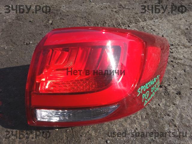 KIA Sportage 3 Фонарь правый