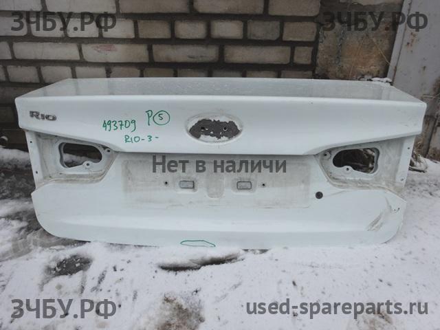 KIA Rio 3 Крышка багажника