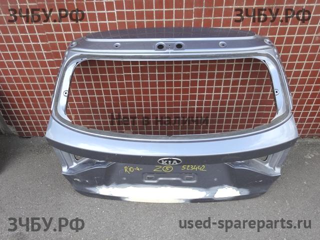 KIA Rio 4 Дверь багажника