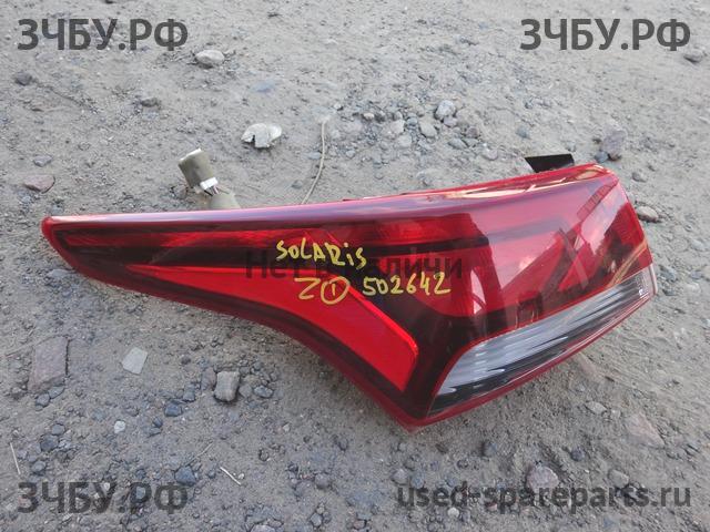 Hyundai Solaris 2 Фонарь левый