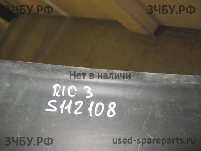 KIA Rio 3 Юбка заднего бампера