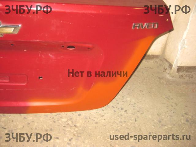 Chevrolet Aveo 3 (T300) Крышка багажника