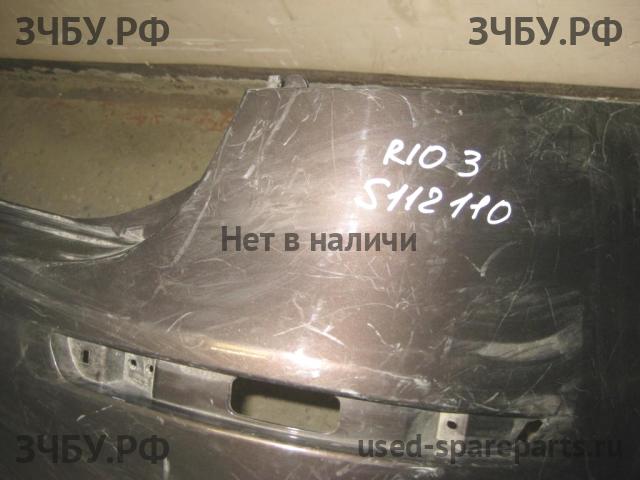 KIA Rio 3 Бампер задний