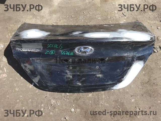 Hyundai Solaris 1 Крышка багажника