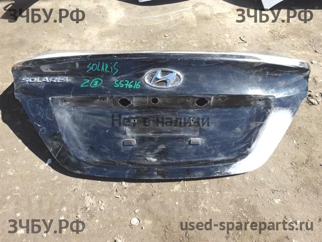 Hyundai Solaris 1 Крышка багажника