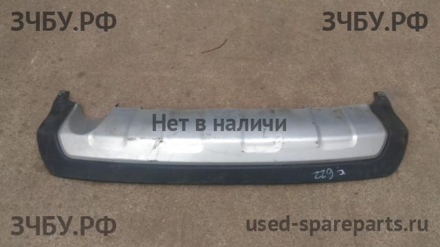 Suzuki SX4 (1) Накладка заднего бампера