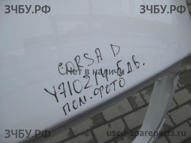 Opel Corsa D Дверь багажника