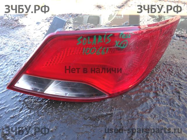 Hyundai Solaris 1 Фонарь правый