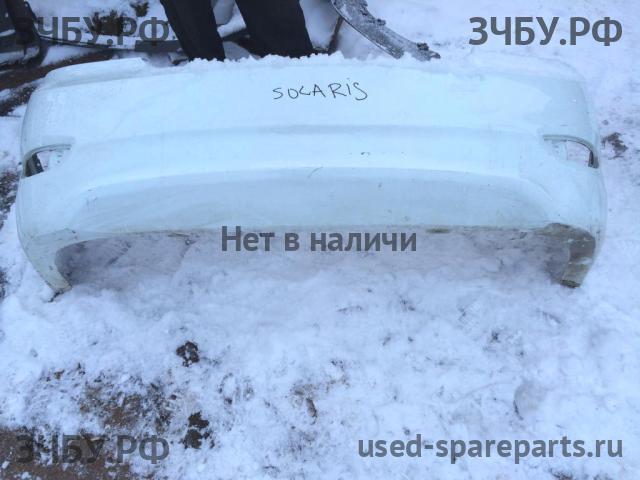 Hyundai Solaris 1 Бампер задний
