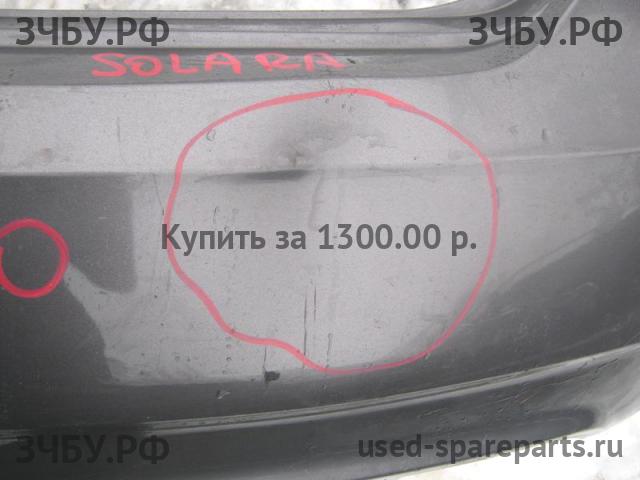 Hyundai Solaris 1 Бампер задний