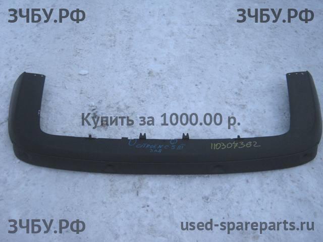 Citroen C5 (2) Юбка заднего бампера