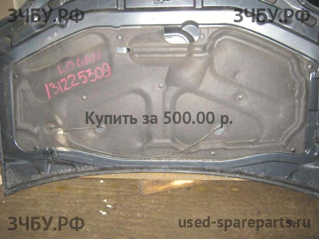 Renault Logan 1 Шумоизоляция капота
