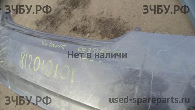 Hyundai Solaris 1 Бампер задний