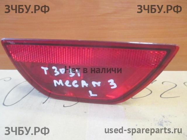 Renault Megane 3 Фонарь задний в бампер левый
