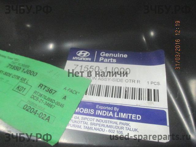 Hyundai i20 (1) Панель задняя