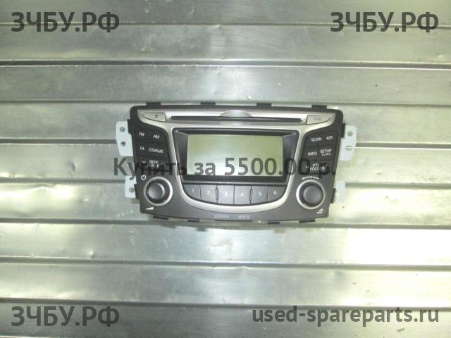 Hyundai Solaris 1 Магнитола
