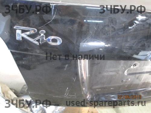 KIA Rio 2 Крышка багажника