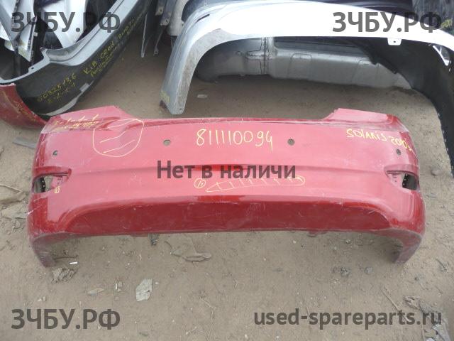 Hyundai Solaris 1 Бампер задний