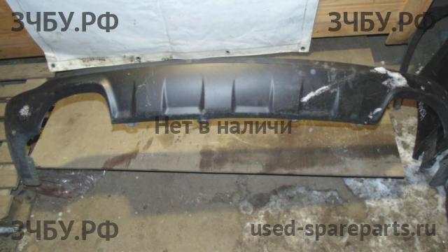 Hyundai Santa Fe 2 (CM) Юбка заднего бампера