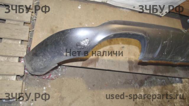 Hyundai Santa Fe 2 (CM) Юбка заднего бампера