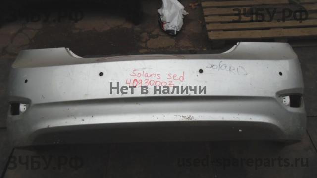 Hyundai Solaris 1 Бампер задний