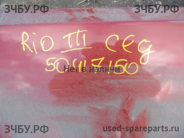 KIA Rio 3 Бампер задний