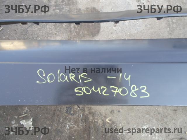 Hyundai Solaris 1 Бампер передний