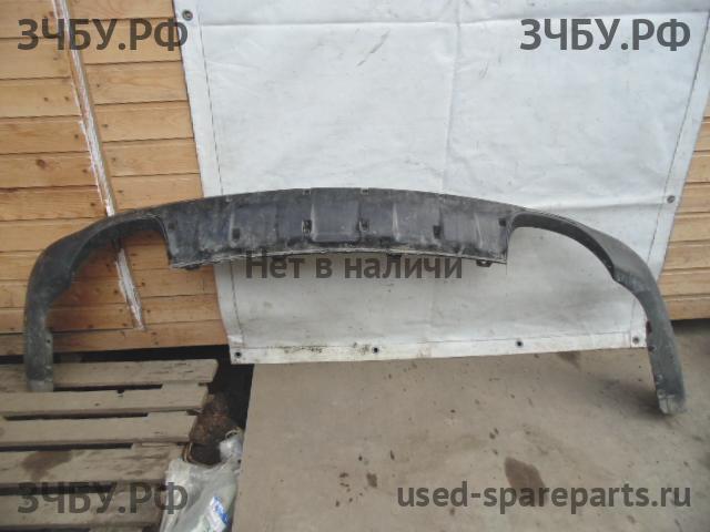 Hyundai Santa Fe 2 (CM) Юбка заднего бампера